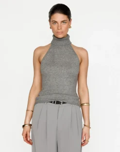 Ninette Top (Slate)*CHARCOAL Outlet