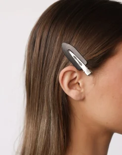 Noelle Hair Clips (Black)*CHARCOAL Clearance