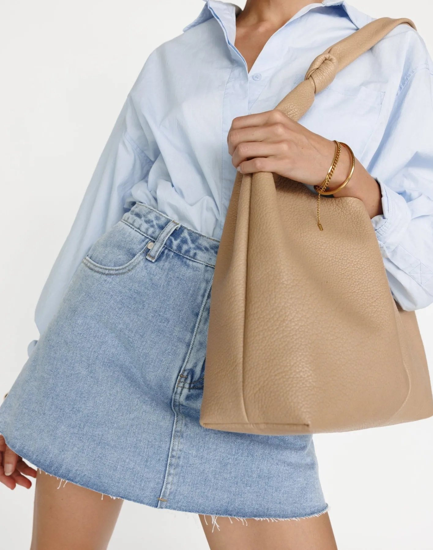Okara Denim Skort (Light Vintage)*CHARCOAL Online