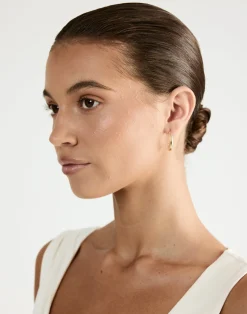 Orelia Earrings (Gold)*CHARCOAL Discount