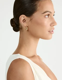 Orelia Earrings (Gold)*CHARCOAL Discount