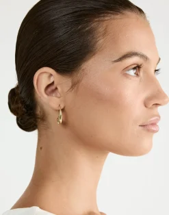 Orelia Earrings (Gold)*CHARCOAL Discount