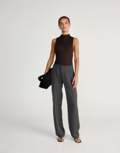 Oren Bodysuit (Chocolate)*CHARCOAL CLOTHING Hot
