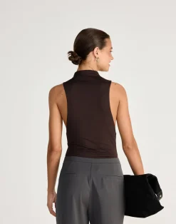 Oren Bodysuit (Chocolate)*CHARCOAL CLOTHING Hot