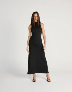 Oren Maxi Dress (Black)*CHARCOAL CLOTHING Hot