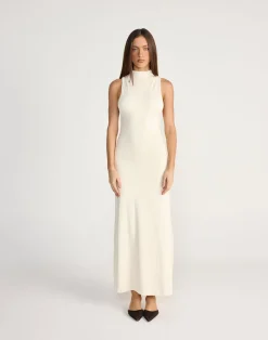 Oren Maxi Dress (Oat)*CHARCOAL CLOTHING Sale