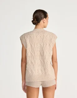 Oriana Vest (Latte)*CHARCOAL CLOTHING Discount