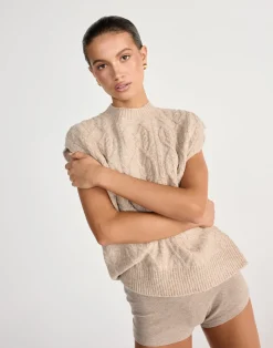 Oriana Vest (Latte)*CHARCOAL CLOTHING Discount