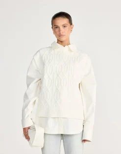 Oriana Vest (Off White)*CHARCOAL CLOTHING Fashion