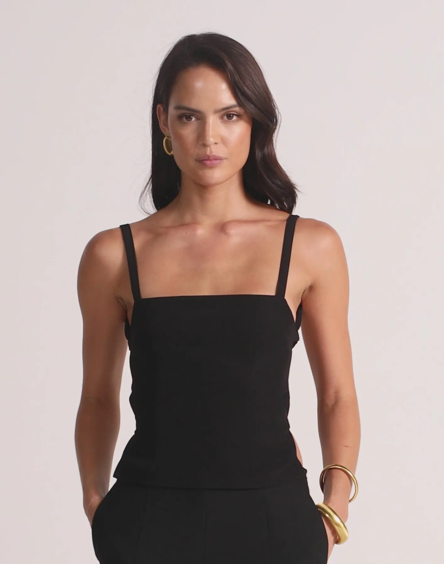 Paint The Town Top (Black)*CHARCOAL Outlet