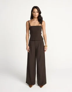 Paint The Town Top (Chocolate)*CHARCOAL Fashion