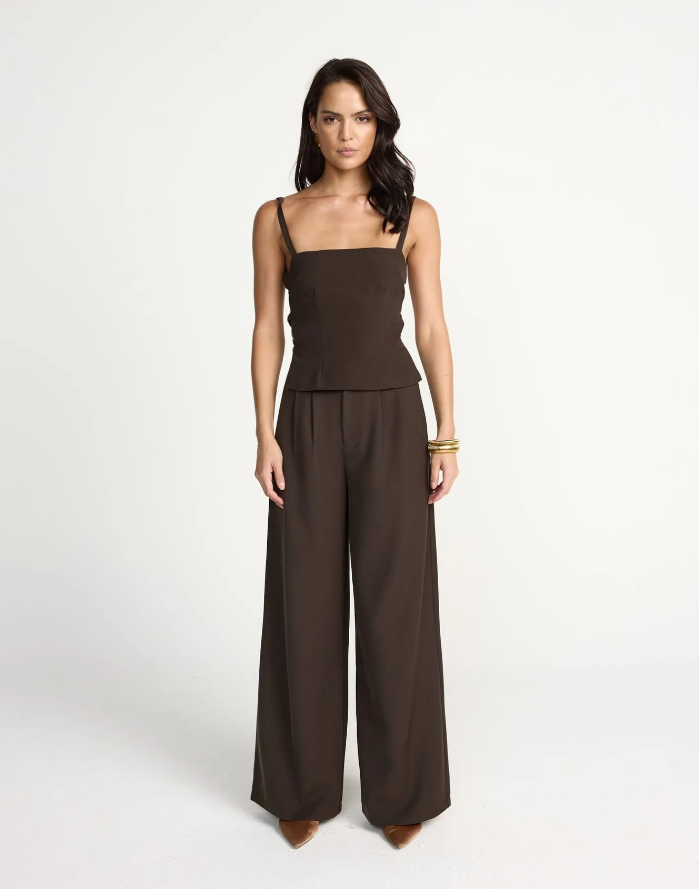 Paint The Town Top (Chocolate)*CHARCOAL Fashion