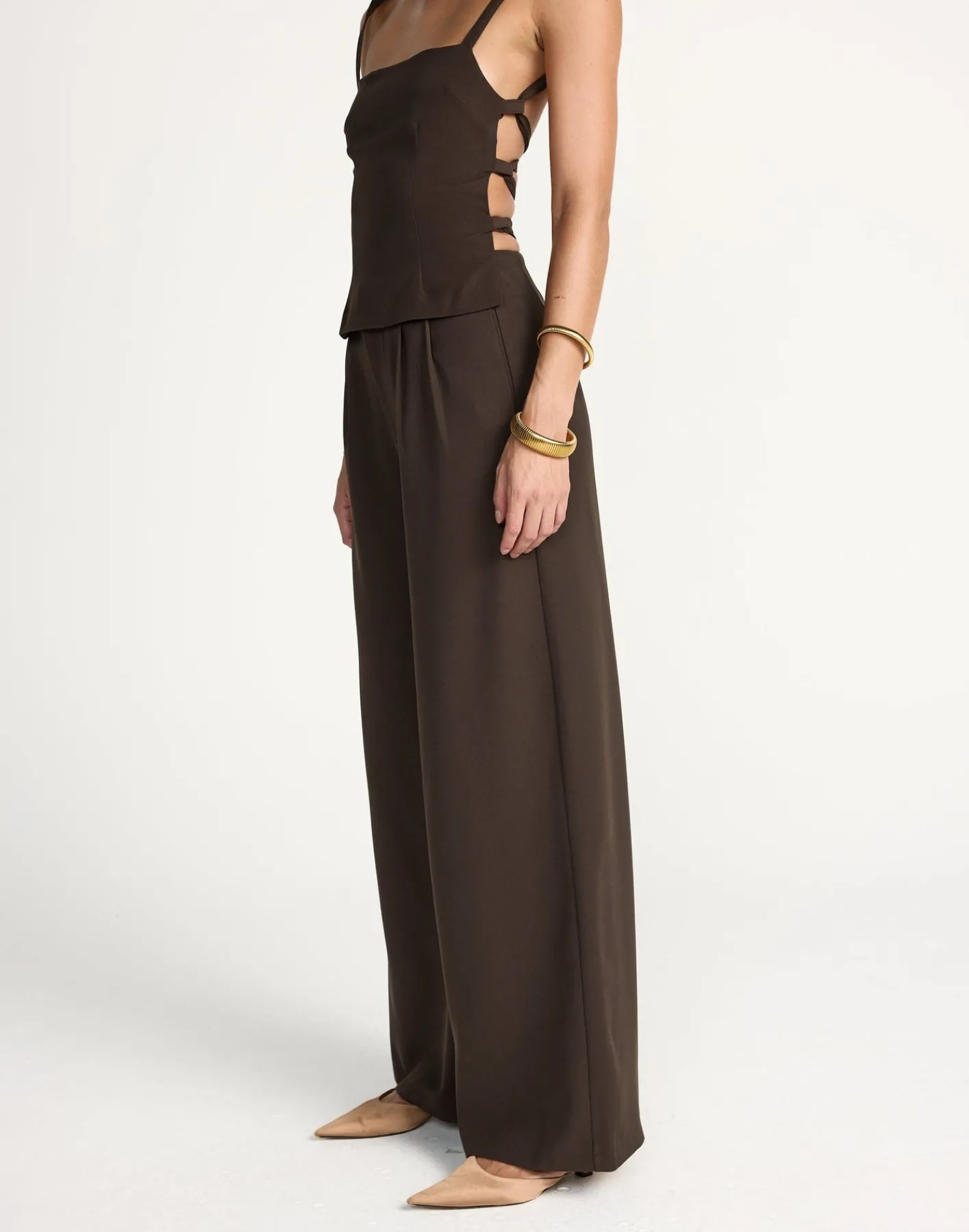 Paint The Town Top (Chocolate)*CHARCOAL Fashion