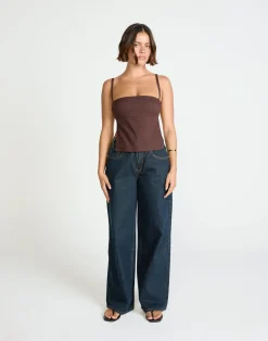 Paradise Top (Chocolate)*CHARCOAL CLOTHING Outlet