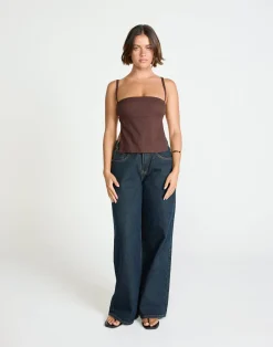 Paradise Top (Chocolate)*CHARCOAL CLOTHING Outlet