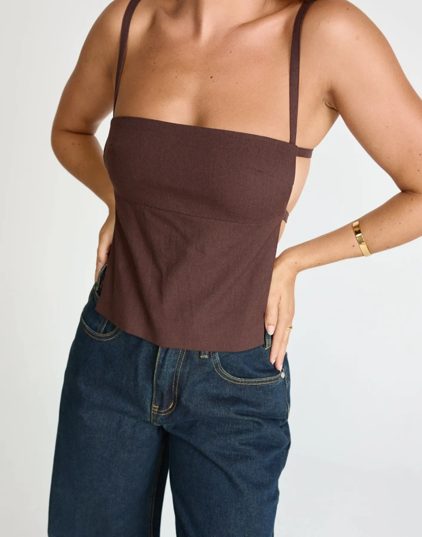 Paradise Top (Chocolate)*CHARCOAL CLOTHING Outlet
