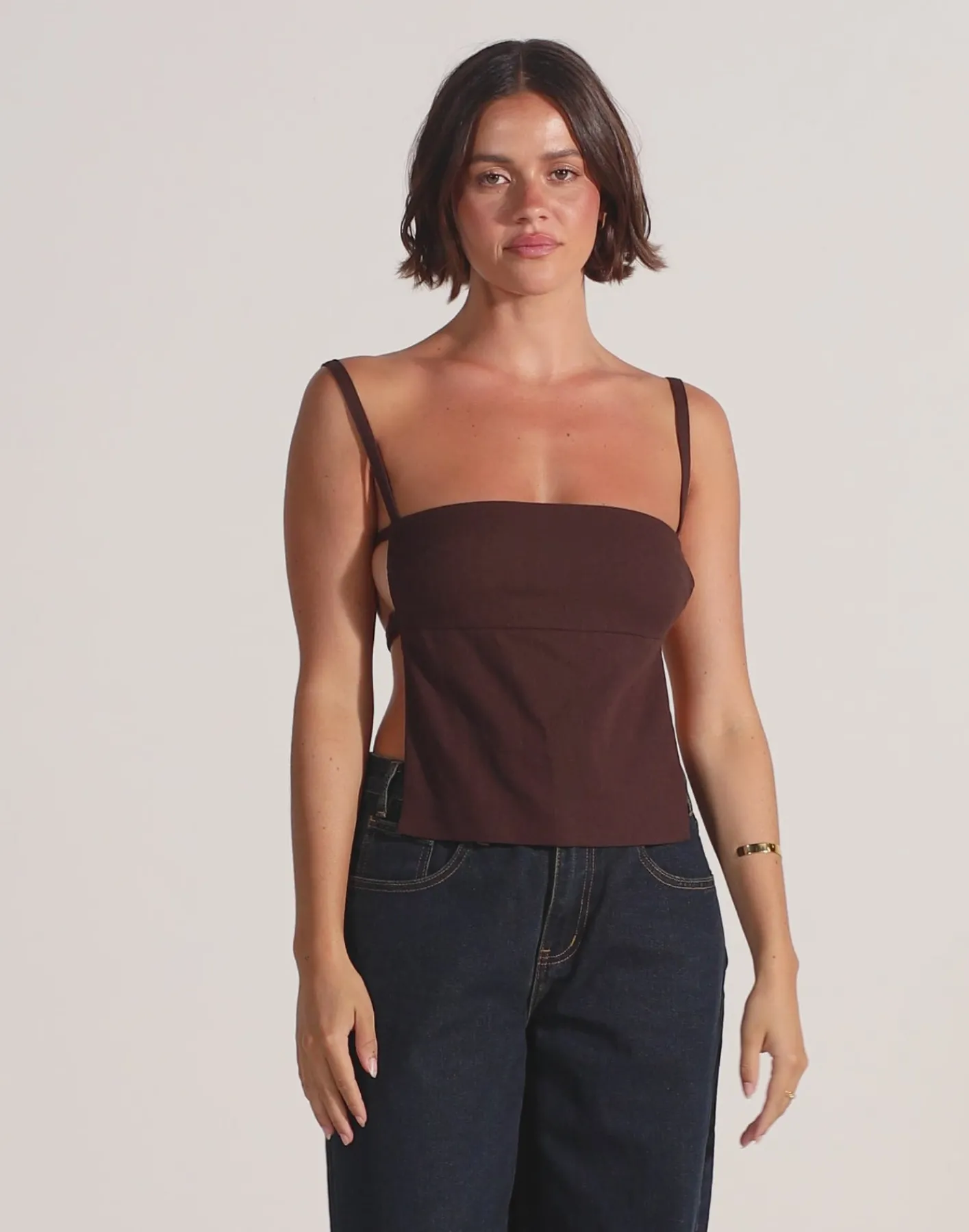 Paradise Top (Chocolate)*CHARCOAL CLOTHING Outlet