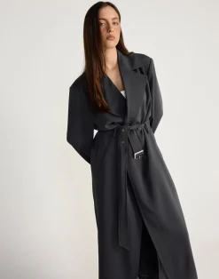 Pax Trench Coat (Slate)*CHARCOAL CLOTHING Best