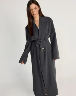 Pax Trench Coat (Slate)*CHARCOAL CLOTHING Best