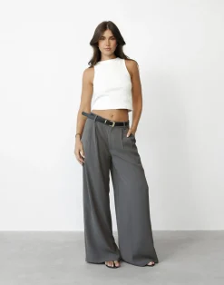 Phoenix Pants (Fossil)*CHARCOAL Clearance