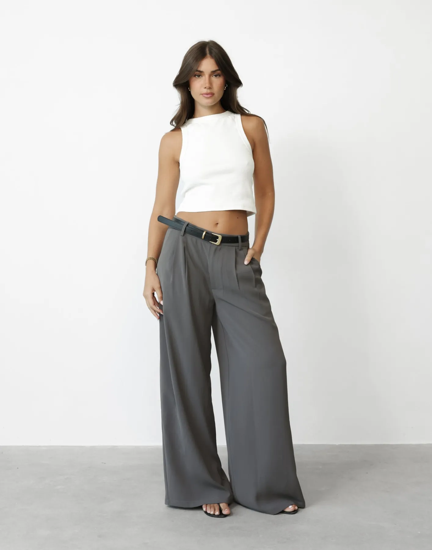 Phoenix Pants (Fossil)*CHARCOAL Clearance