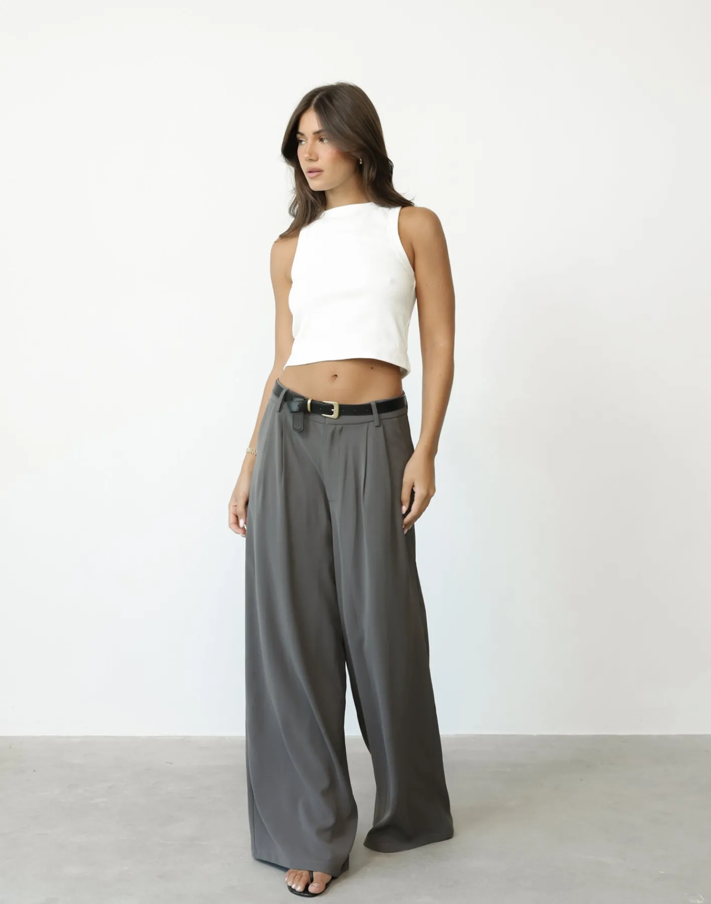 Phoenix Pants (Fossil)*CHARCOAL Clearance