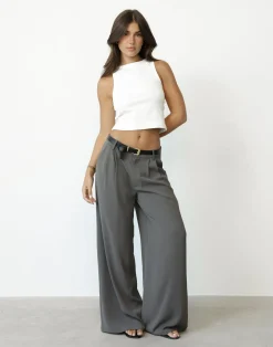 Phoenix Pants (Fossil)*CHARCOAL Clearance