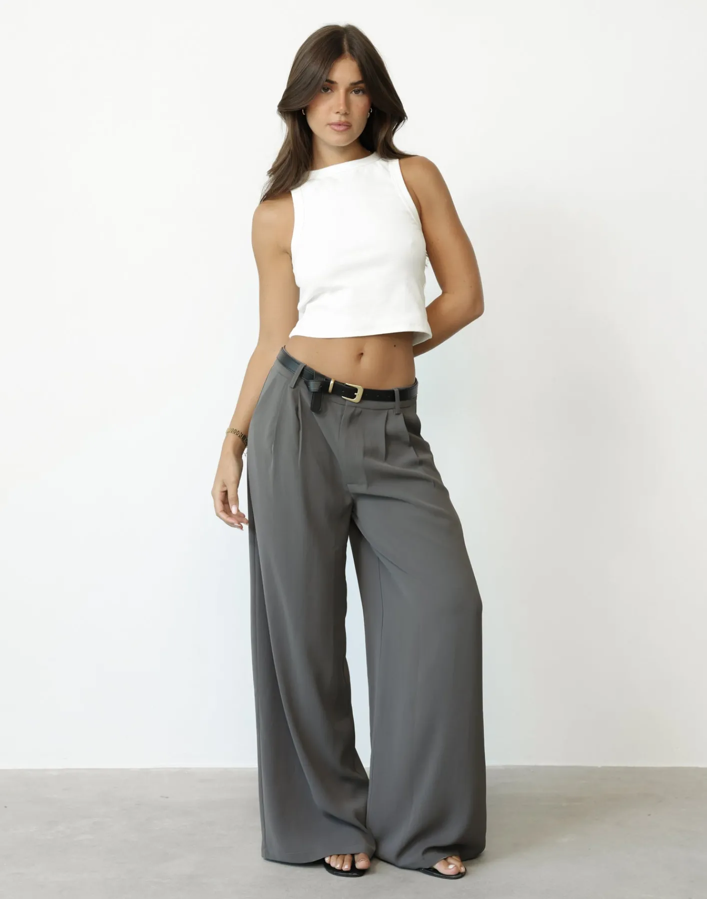 Phoenix Pants (Fossil)*CHARCOAL Clearance