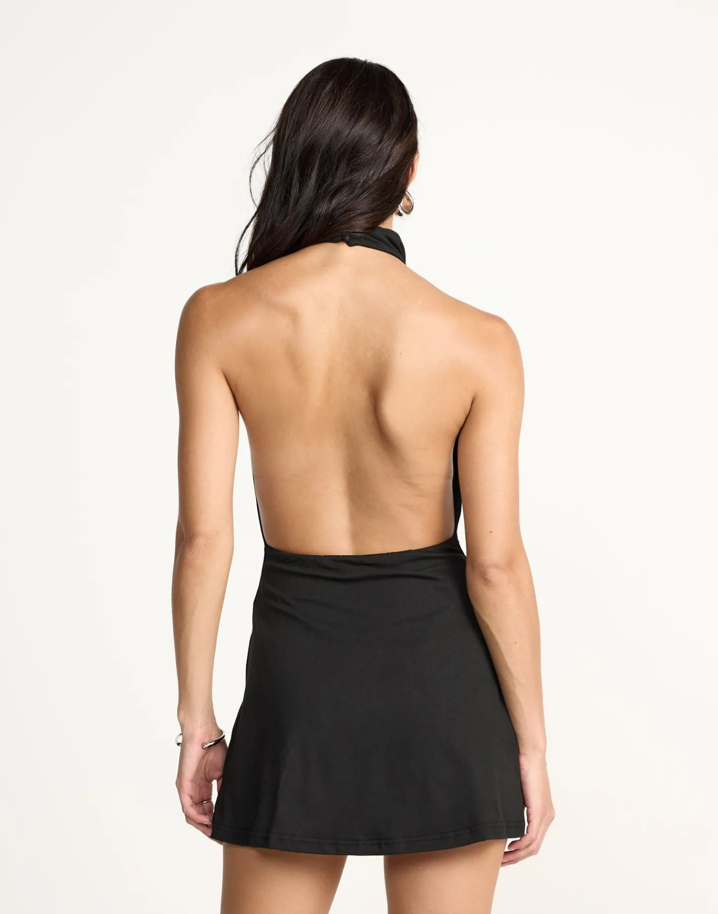 Priya Mini Dress (Black)*CHARCOAL Clearance