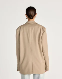 Quilla Blazer (Textured Sage)*CHARCOAL CLOTHING Clearance
