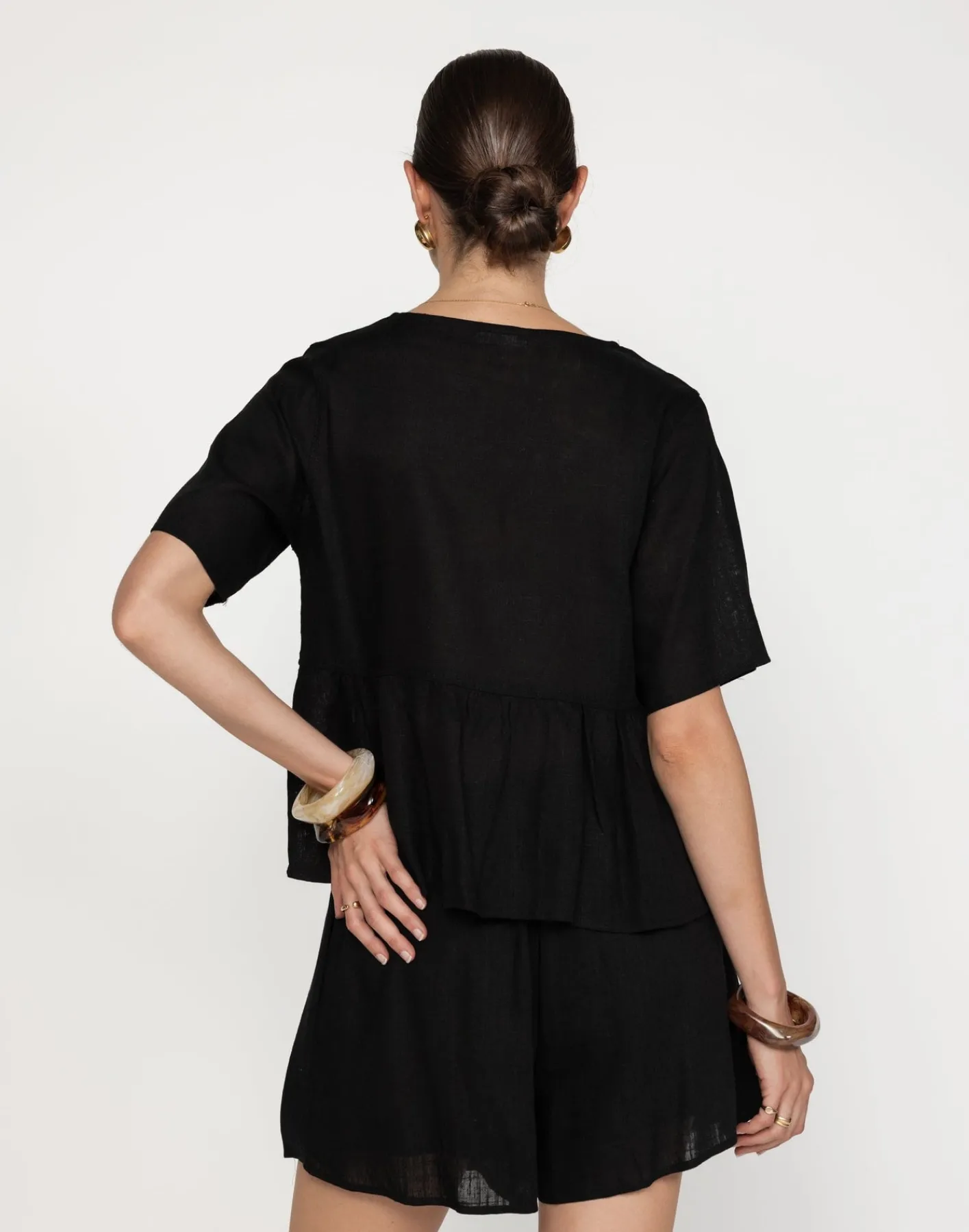 Rachel Shorts (Black)*CHARCOAL Fashion