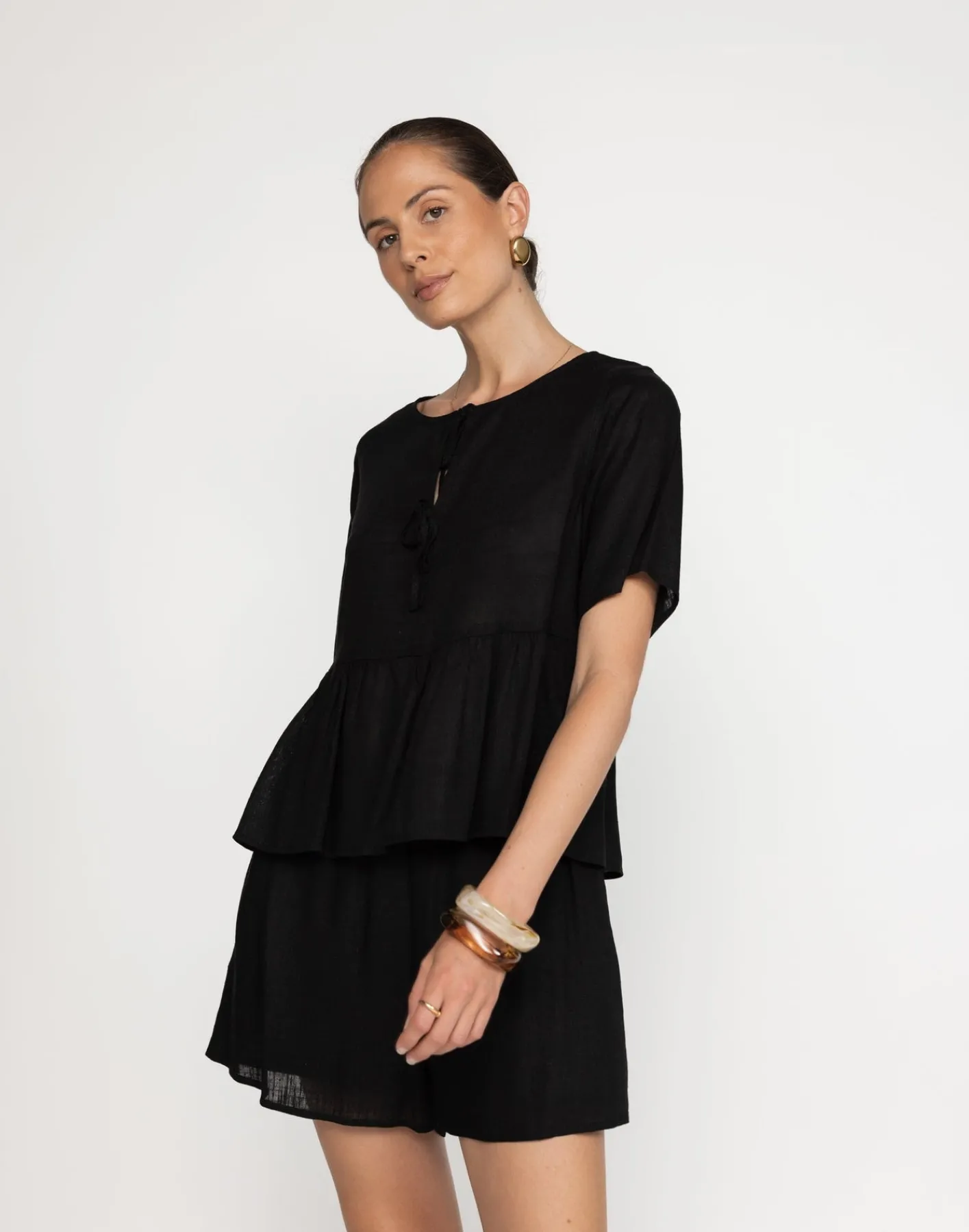 Rachel Shorts (Black)*CHARCOAL Fashion