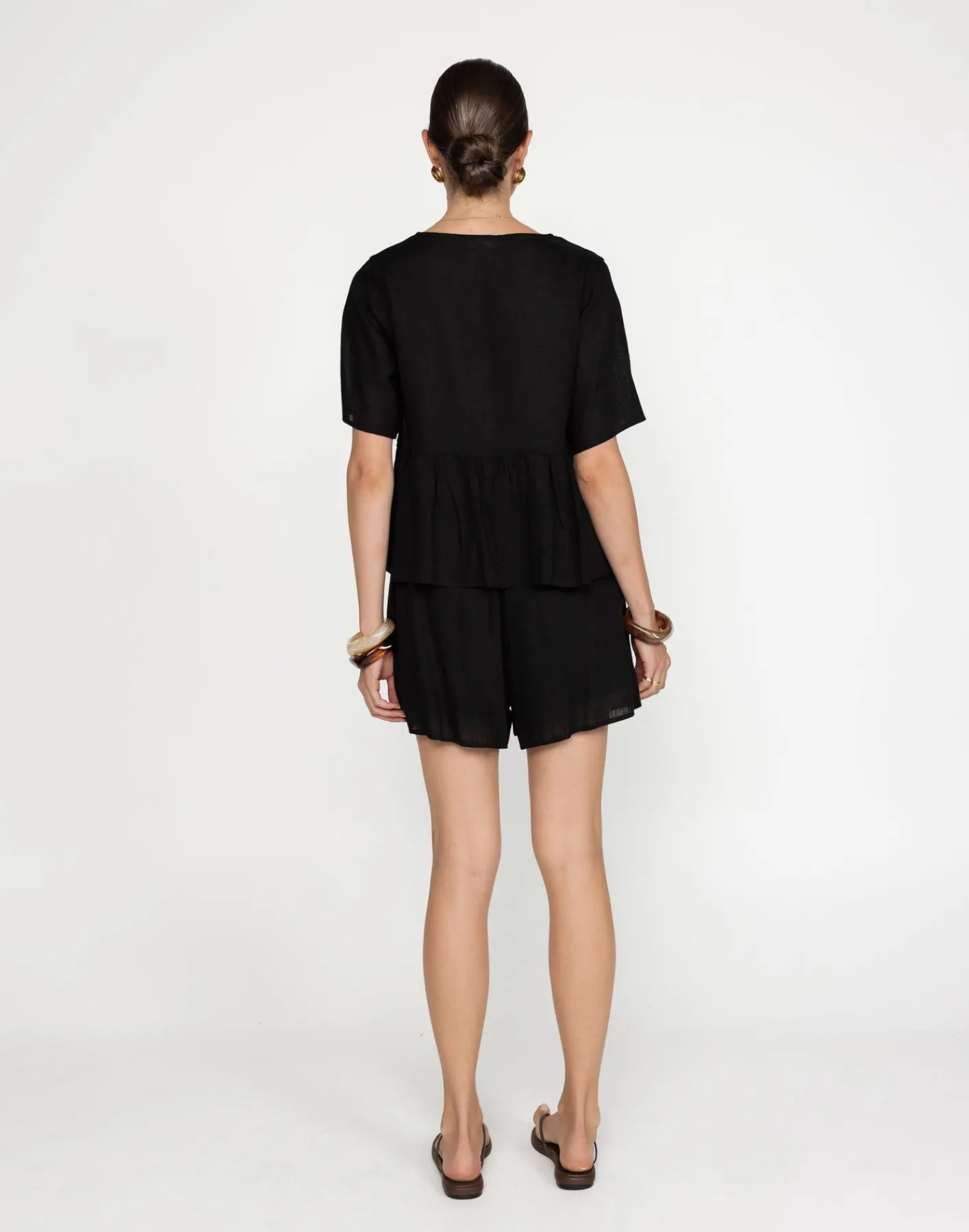 Rachel Shorts (Black)*CHARCOAL Fashion