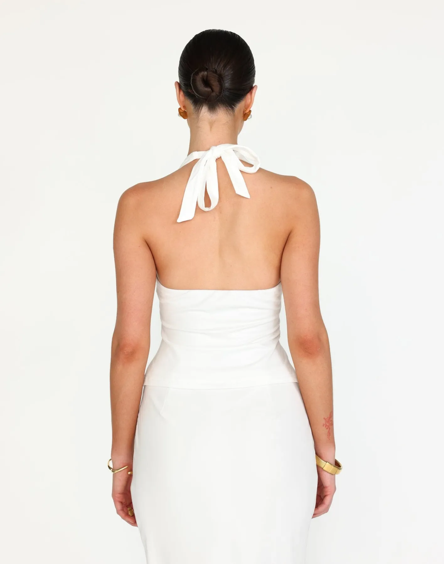 Raki Top (White)*CHARCOAL Hot