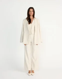 Reagan Blazer (Cream Marle)*CHARCOAL CLOTHING Clearance