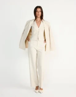 Reagan Blazer (Cream Marle)*CHARCOAL CLOTHING Clearance