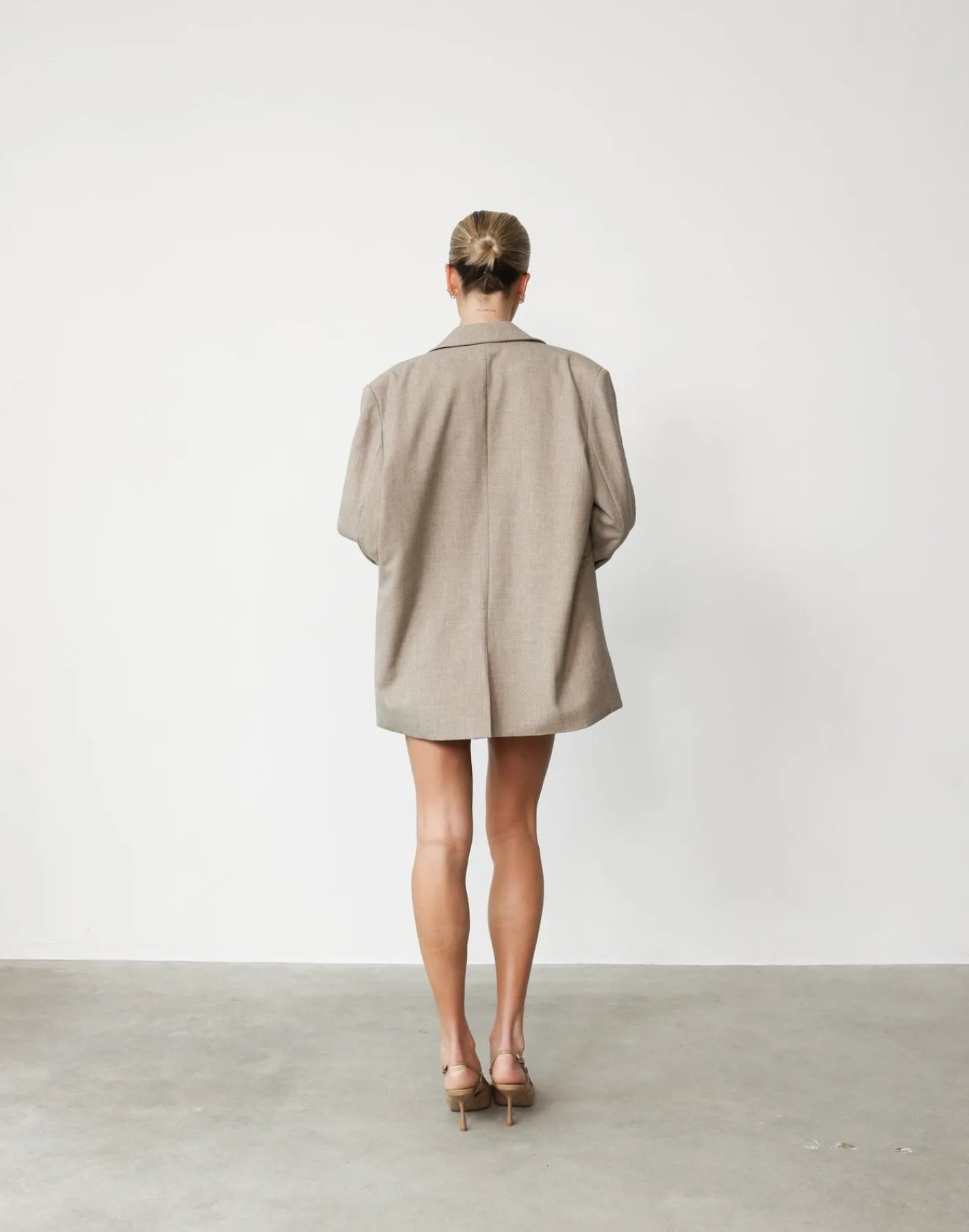 Reagan Blazer (Stone)*CHARCOAL Discount