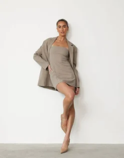 Reagan Blazer (Stone)*CHARCOAL Discount