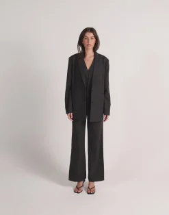 Reagan Pants (Black Marle)*CHARCOAL CLOTHING Fashion