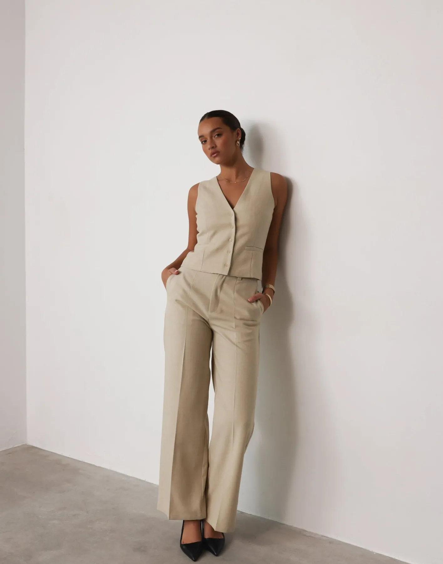 Reagan Pants (Sandstone)*CHARCOAL Outlet