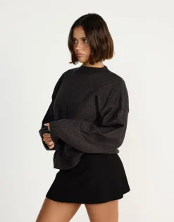 Reece Jumper (Chocolate Marle)*CHARCOAL CLOTHING New