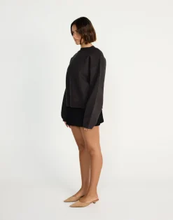 Reece Jumper (Chocolate Marle)*CHARCOAL CLOTHING New