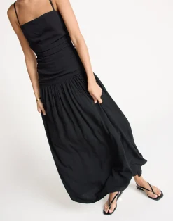 Reese Maxi Dress (Black)*CHARCOAL CLOTHING Hot