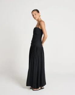 Reese Maxi Dress (Black)*CHARCOAL CLOTHING Hot