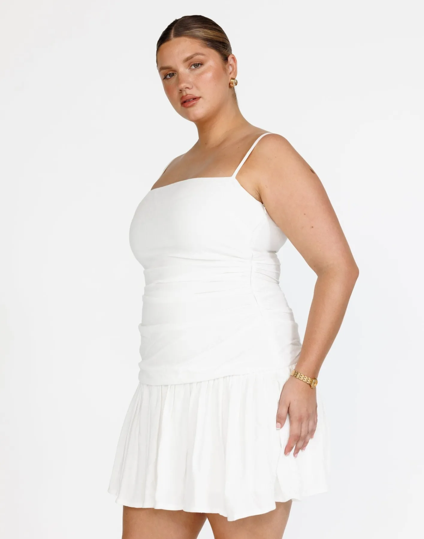 Reese Mini Dress (White)*CHARCOAL Online