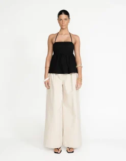 Regan Top (Black)*CHARCOAL Clearance