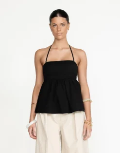 Regan Top (Black)*CHARCOAL Clearance