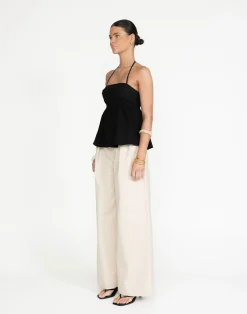 Regan Top (Black)*CHARCOAL Clearance