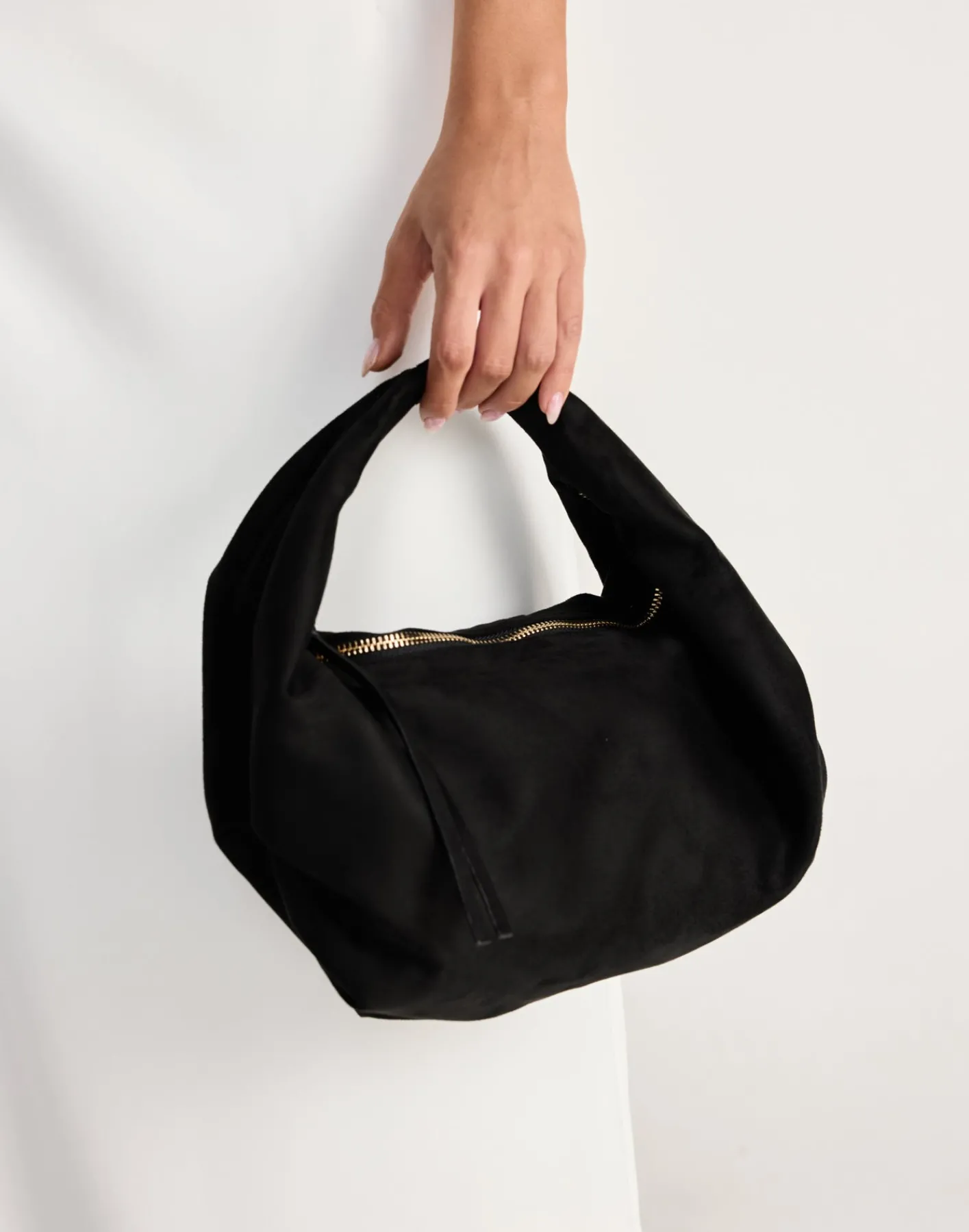 Renee Shoulder Bag (Black Suede) - By*Billini Fashion