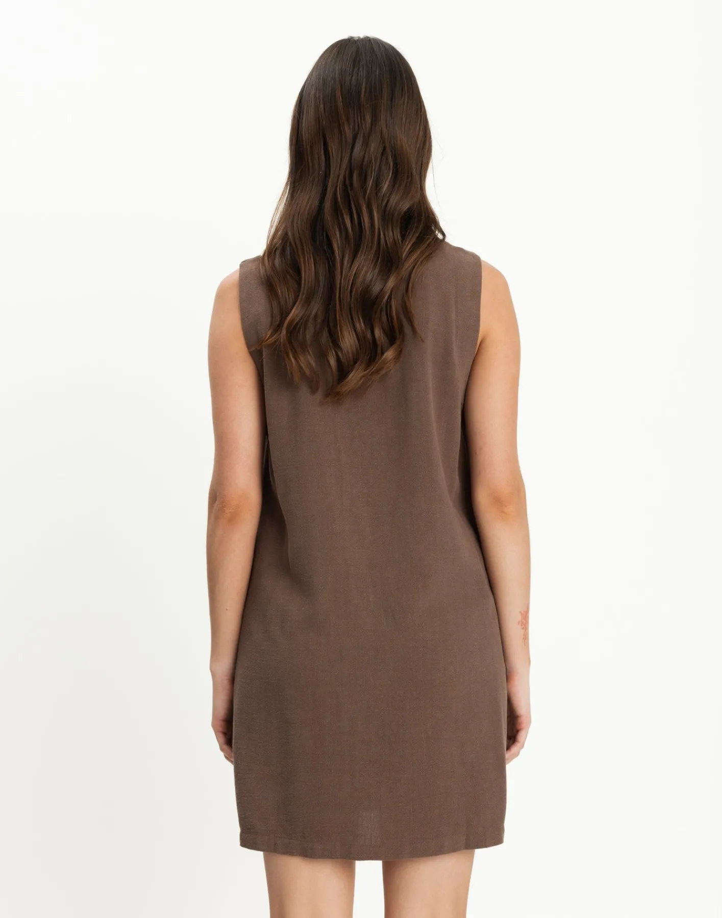 Rhianna Mini Dress (Cocoa)*CHARCOAL Sale